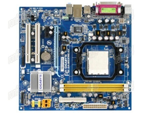 1pc  used       ●GeFeng● Guo-Jia GA-M61PME-S2(rev. 2.0) DDR2 AM2 mainboard #A6-3