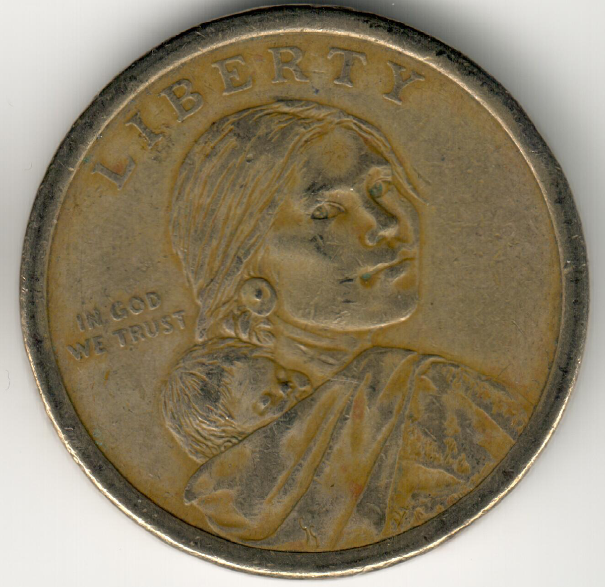 USA - 2010D - Sacagawea 1$ Coin - The Great Tree of Peace - #4498