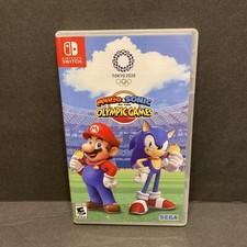 Case ONLY Mario Sonic Olympic Games NO Cartridge Nintendo Switch Replacement