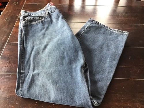 Levis 529 Low Rise Straight W40 L34 Made In USA Mid Wash | eBay