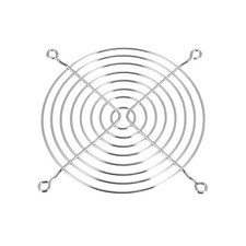 10pcs Finger Guard Metal Grill Protector for 120mm x 120mm Case Fan Silver Tone