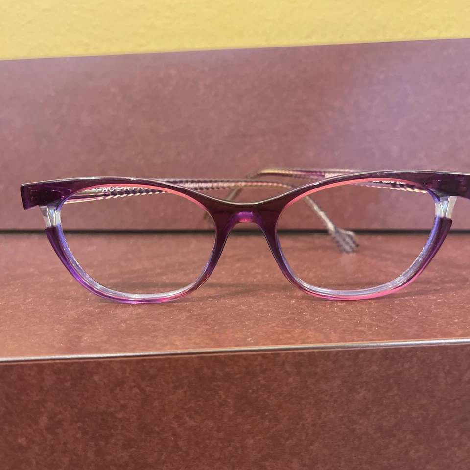 Женские оправы для очков FACE A FACE Paris «Bahia» 1 49 17 140 с чехлом ~ Франция - Изображение 3 из 3