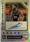 2023-24 Panini Donruss Optic Signature Series Julian Champagnie SS-CMP Holo Auto