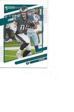 2021 Donruss Dallas Goedert Philadelphia Eagles Football Card #111