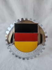Plaque emblème Deutschland Grill - Vintage - Original - Badge voiture