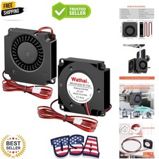 DC 4010 Blower Fan 24V Duall Ball High Speed with 1000mm/ 3.3 ft Wires 40mm x...