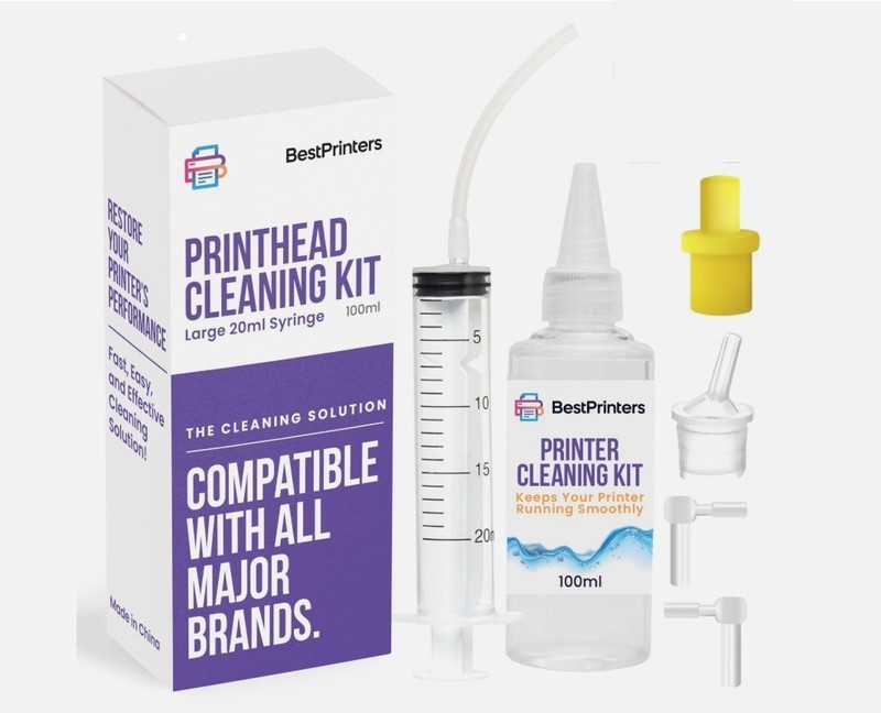 Best Printer Cleaning Kit for HP, Epson, Brother Inkjet Printhead Cleaning K...