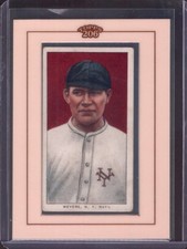 CHIEF MEYERS 1909 T206 Piedmont #350-460 2002 Topps T206 Framed Buyback