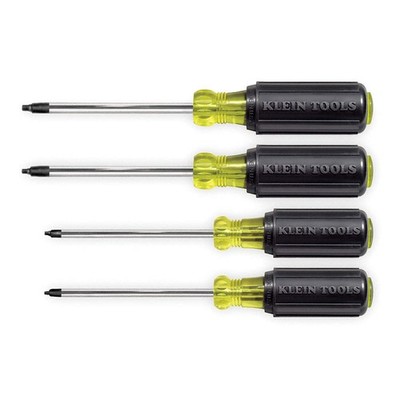 KLEIN TOOLS 85664 Screwdriver Set, NmPcs4 2RKP2