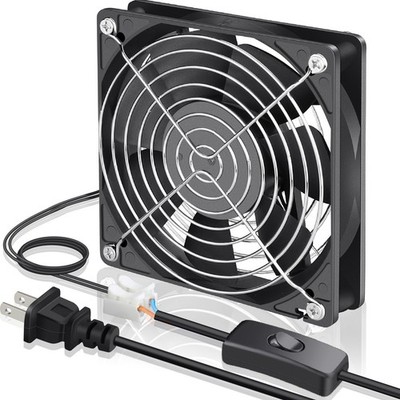 GDSTIME EC Cooling Fan 120mm x x 25mm AC 110V 120x25mm, 120x120x25mm