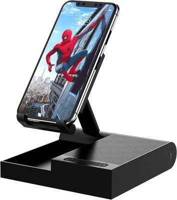 DOSS FreeTalk Bluetooth Conference Speakerphone with Phone Holder and Case USB C
