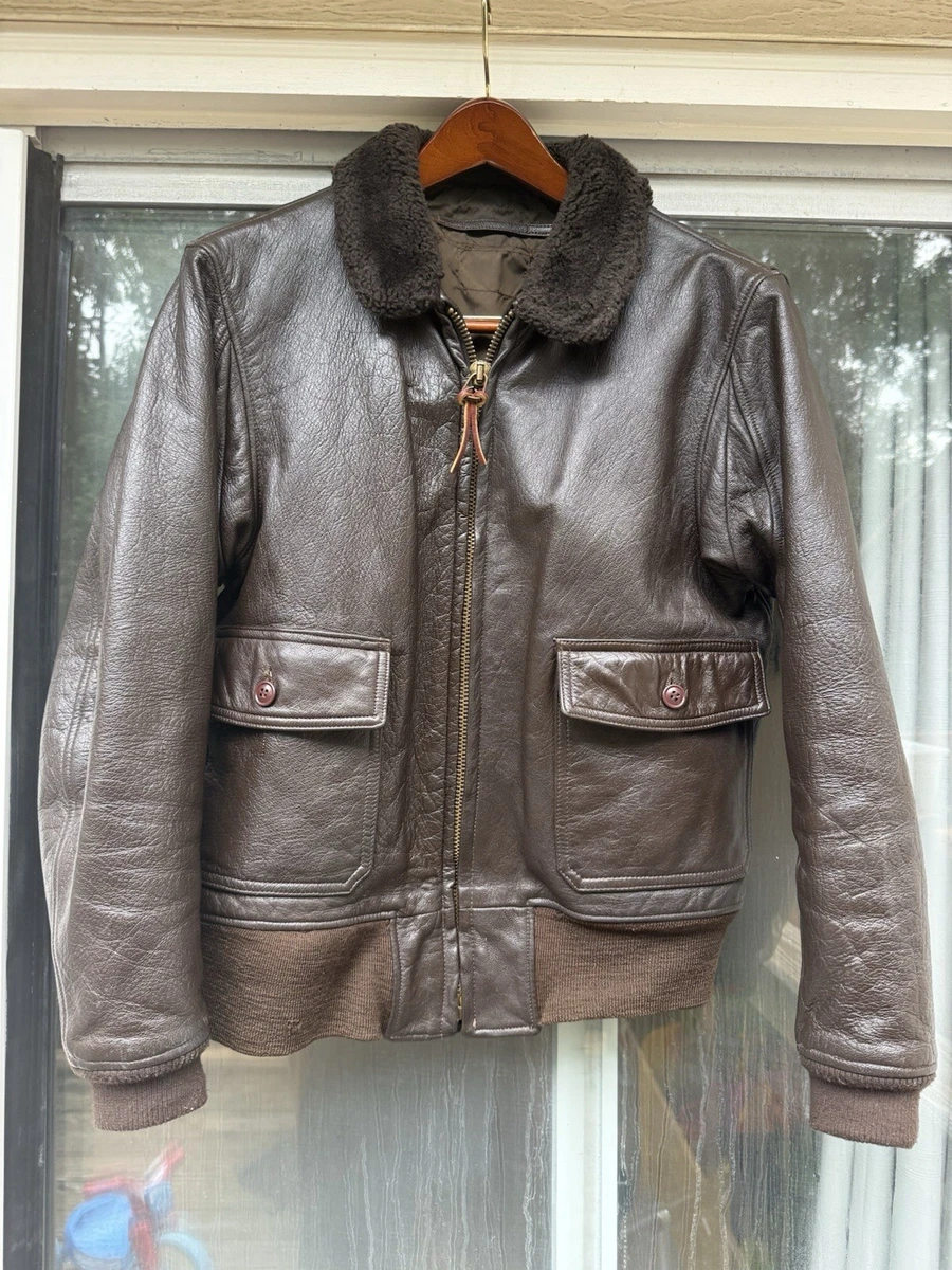 Navy G1 Flight Jacket In Vintage Outerwear Coats & Jackets For Men