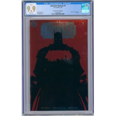 Absolute Batman: #3 [Lee Garbett CGC 9.9 MegaCon Foil] 2024
