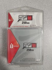 iomega 31349 Zip Brand 250MB 4 disks disquettes