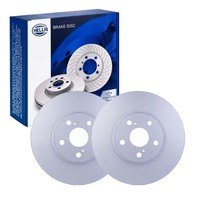 2X Hella Bremsscheiben 275Mm Vorne Passend FüR Toyota Avensis Celica 5442