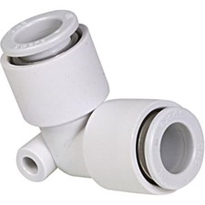 2pc SMC CORPORATION KQ2L06-00 Fitting, Elbow-Union, Plastic Body, Tube 6mm,