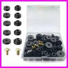 48 PCS Faucet Washer Assortment Kit Outdoor Faucet Repair Kit with Brass Scre...