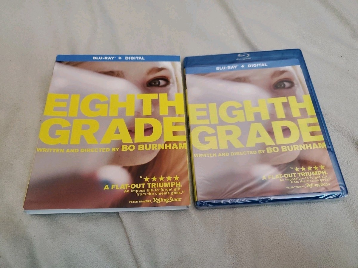 Eighth Grade Blu Ray A24 Films Bo Burnham Slipcover New