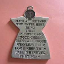 American historic door pendent Made In USA 1/20. 999 Silver Coin