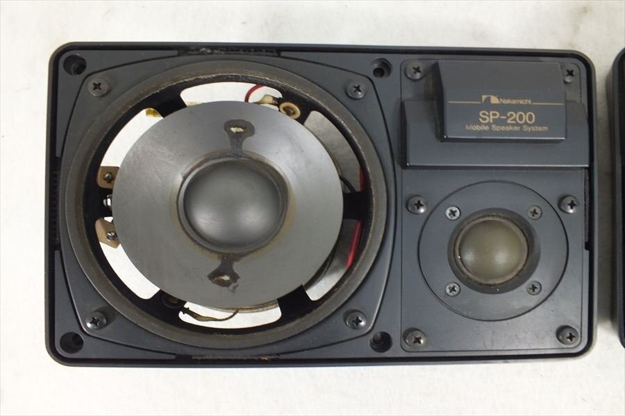 カーオーディオ Nakamichi SP-350 Mobile Speaker System Nakamichi SP-200 Mobile Speaker System Pair Vintage Car Audio