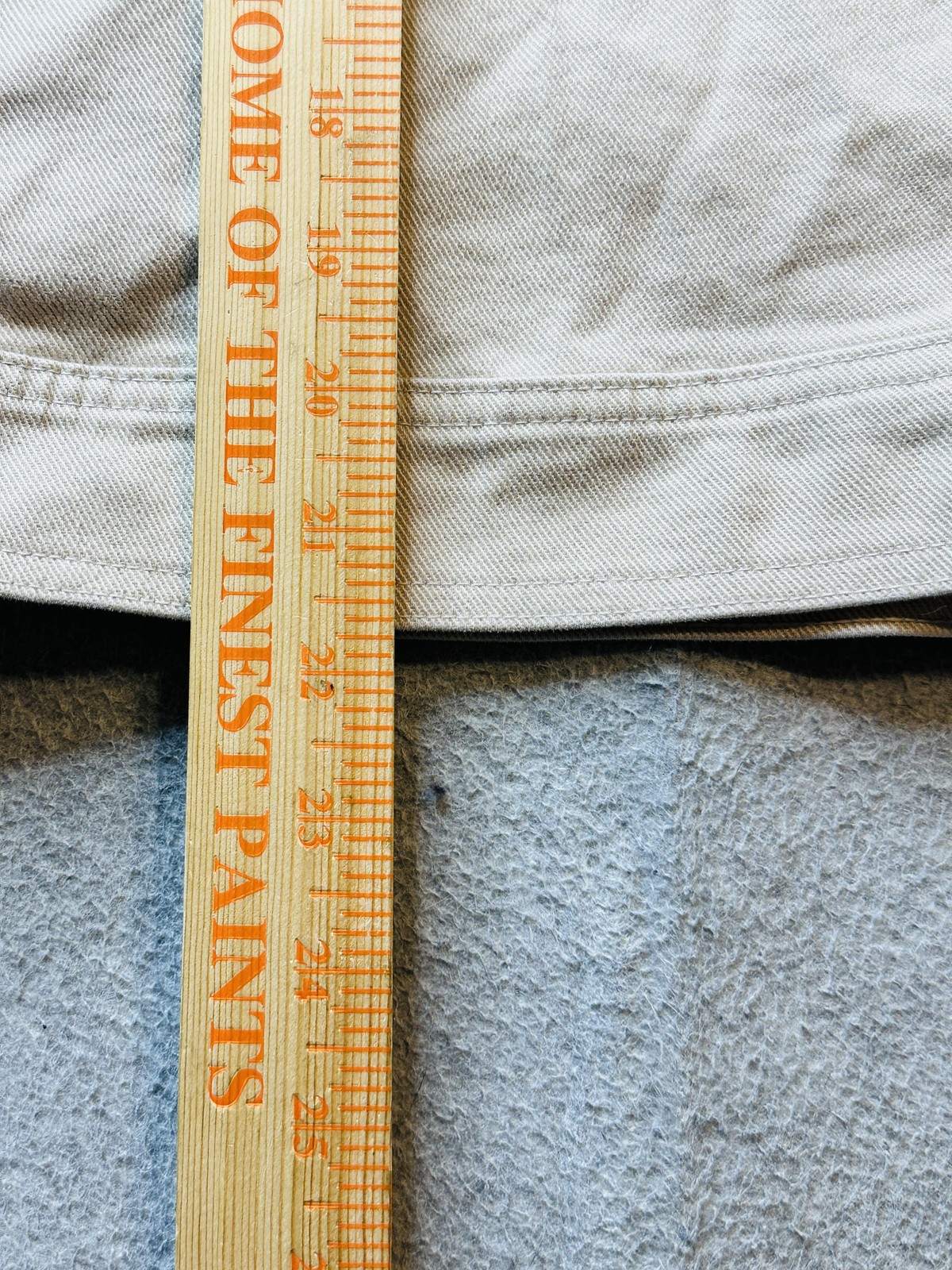 Relativity Jacket Womens Medium Beige Stretch Den… - image 11