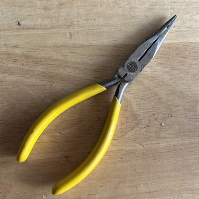 Diamond Diamalloy 5-7/8'' Needle Nose Pliers Side Cutters & Strippers 452528 USA