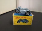 B800-MATCHBOX LESNEY No4C TRIUMPH MOTORCYCLE AND SIDECAR WITH BOX
