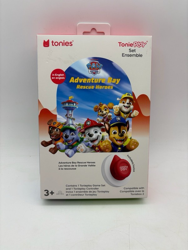 tonies Tonieplay Set PAW Patrol: Adventure Bay Rescue Hereos Game: New!!