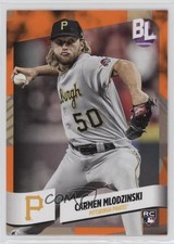 2024 Topps Big League Electric Orange Foil Carmen Mlodzinski #156 1a1a