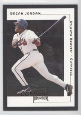 2001 Fleer Premium Brian Jordan #188 0x9