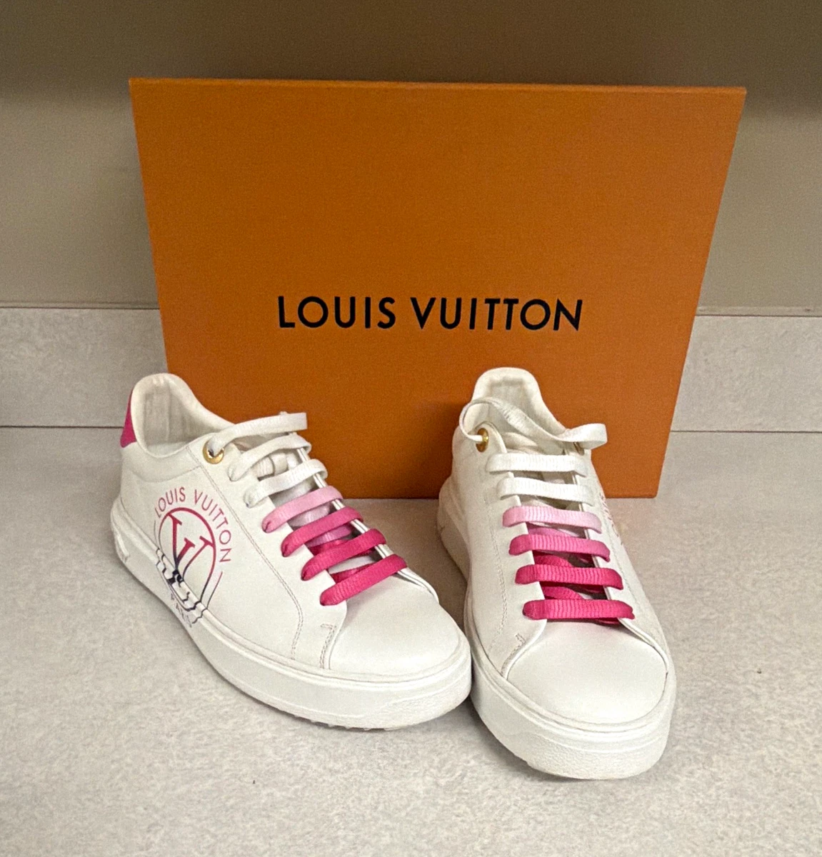 LOUIS VUITTON レディーススニーカー　36サイズピンク Louis Vuitton Pink Shoes for Women for sale | eBay