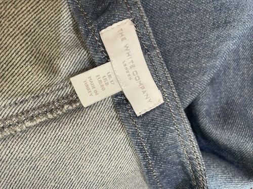 The White Company Denim Dress Size 12 Uk Excellent Condition - Picture 14 of 15