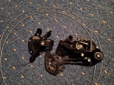 SRAM NX Eagle Schaltwerk 12-fach 50 Zähne MTB +SRAM SX Eagle Schalthebel