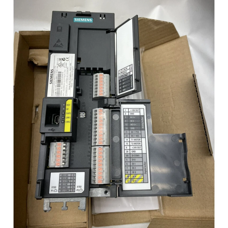 New Siemens 6SL3244-0BB12-1FA0 G120 CONTROL UNIT CU240E-2 PN 6SL3 244-0BB12-1FA0 - Image 4 of 4