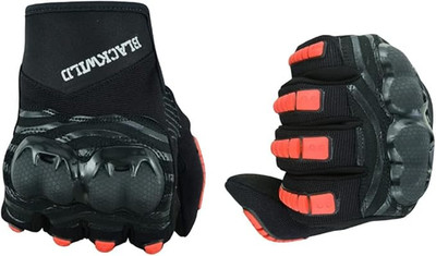 Blackwild Herren Motorradhandschuhe, mit Hartschalen-Knöchelschutz, Touchscreen-