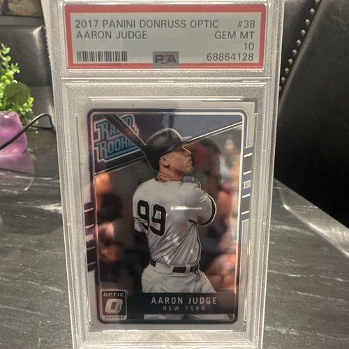 Panini 2017 Donruss Optic Rated Rookie Aaron Judge #38 Yankees PSA 10