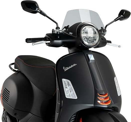 Puig Light Smoke GTS Sport Screen Piaggio Vespa GTS Super Sport 300 2023-2025