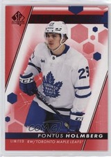 2022-23 SP Authentic Future Watch Limited Red Pontus Holmberg #165 3y4