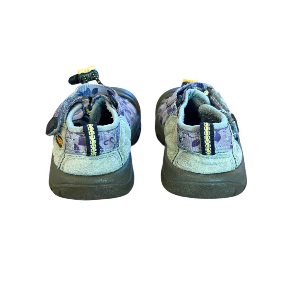 Sandalias impermeables Keen Newport zapatos de senderismo correa elástica niño pequeño talla 9 púrpura Foto 4 de 4