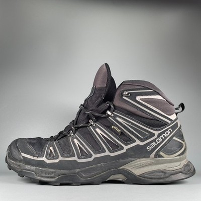 Salomon X Ultra Mid 2 GTX Gore-Tex Men s Size 13 Black Hiking Boots Outdoor Shoe