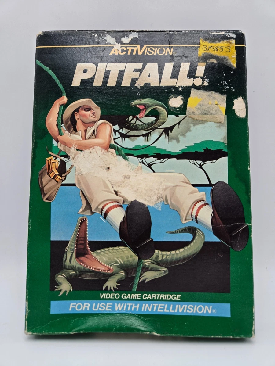 Notice + Overlays (surimpressions) Pour Pitfall Sur Mattel Intellivision - Originaux, Bon état