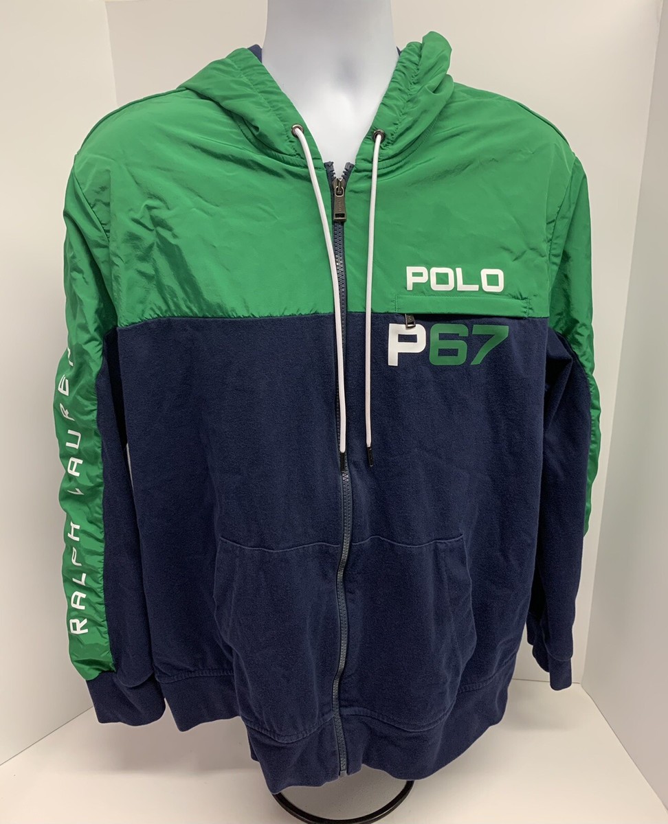 Polo Ralph Lauren P-67 Performance Windbreaker Jacket Size