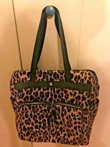 leopard print large bag