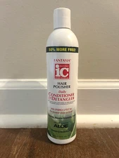 Fantasia IC High Potency Hair Polisher Daily Conditioner & Detangler Aloe 12 Oz.