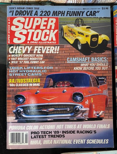 (7) 1989 SUPER STOCK & DRAG ILLUSTRATED ~ McEwen Hill Jenkins Vandergriff Riolo - Picture 2 of 9