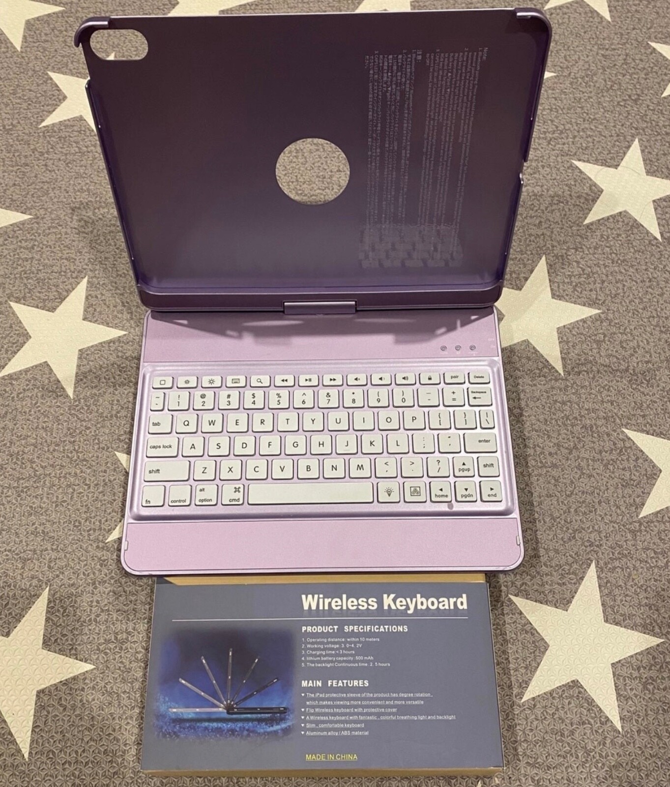 iPad Air 4th Gen & iPad Pro 11 Keyboard Case Protective Cover-image