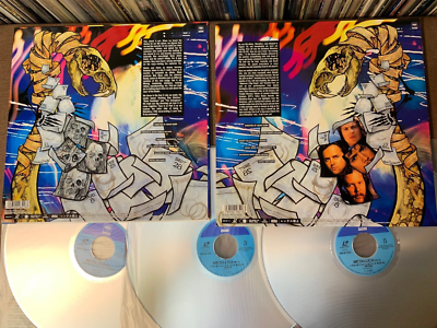 METALLICA A Year And A Half In The Life of JAPAN Laser Disc 3-LD