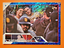 2023 Topps Series 2 #405 Pitcher's Nightmare Slam Diego Adds Soto Blue Foil /999