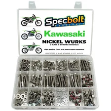 KX Nickel Wurks Bolt Kit Kawasaki 65 80 85 100 125 250 450 500 KX125 KX250 KX500