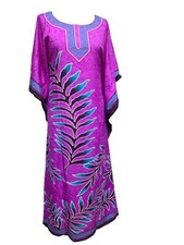 Free Size plus size Kaftan Holiday Dress Beach Cover up fits 16,18,20,22,24